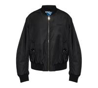 Versace - Bomber réversible en nylon imprimé - Homme - Vestes - Noir - Taille: XL