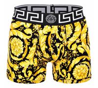 VERSACE Boxers or / noir / blanc, Taille S