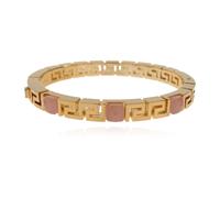 Versace - Bracelet Greca - Femme - Accessoires - Jaune - Taille: M