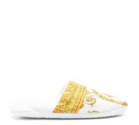 Versace - Chaussons Blancs I Love Baroque - unisex - Chaussures - Blanc - Taille: XL