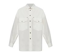 Versace - Chemise ample - Femme - Blouses et Chemises - Blanc - Taille: 34 FR