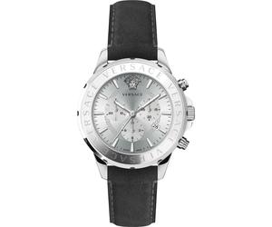 Versace - Chronograph Signature 44mm - Homme - Accessoires - Noir - Taille: ONE Size