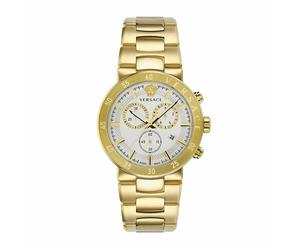Versace - Chronograph Urban Mystique 43mm - Homme - Accessoires - Jaune - Taille: ONE Size