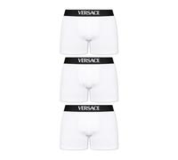 Versace - Cotton-Jersey Trunks 3-Pack - Homme - Sous-vêtements - Blanc - Taille: XL