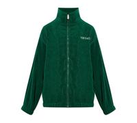 Versace - Cotton-Terry Jacquard Zip SweaT-shirt - unisex - Sweatshirts et sweats à capuche - Vert - Taille: XL