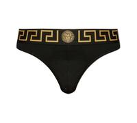 Versace - Culotte String en Coton - Homme - Sous-vêtements - Noir - Taille: L