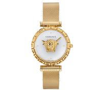 Versace - Élégante montre analogique à quartz - Femme - Accessoires - Jaune - Taille: ONE Size