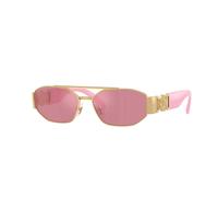 Versace Enfant Versace VK2003 10029L Lunettes de soleil Métal Or Rose Carré Miroir