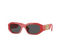 Versace Enfant Versace VK4429U 506587 Lunettes de soleil Acétate Rouge Gris Géométrique Normale