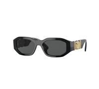 Versace Enfant Versace VK4429U GB1/87 Lunettes de soleil Acétate Noir Gris Géométrique Normale