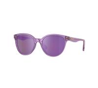Versace Enfant VK4427U 53734V Lunettes de soleil Acétate Violet Gris Pantos Miroir Miroir