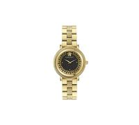 Versace, Femme, Accessoires, Jaune, Taille: ONE Size Montre habillée en acier inoxydable