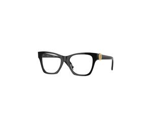 Versace, Femme, Accessoires, Noir, Taille: 52 MM Ve3341U Lunettes