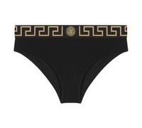 Versace, Femme, Sous-vêtements, Noir, Taille: 42 FR Slips en jersey de coton jacquard
