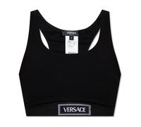 Versace, Femme, Sport, Noir, Taille: 34 FR Crop Top