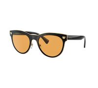 Versace Femme Sunglass VE2198 - Couleur du Monture: Noir, Couleur de Lentille: Orange