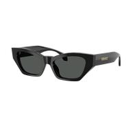 Versace Femme Sunglass VE4488U - Couleur du Monture: Noir, Couleur de Lentille: Gris foncé
