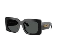 Versace Femme Sunglass VE4496U - Couleur du Monture: Noir, Couleur de Lentille: Gris foncé