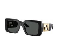 Versace Femme Sunglass VE4505U - Couleur du Monture: Noir, Couleur de Lentille: Gris foncé