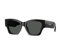 Versace Femme VE4492U GB1/87 Lunettes de soleil Acétate Noir Gris Carré Normale