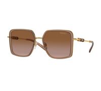 Versace Femme Versace VE2261 100213 Lunettes de soleil Métal Marron Marron Carré Normale Ombré