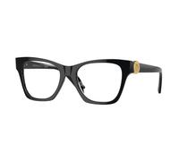 Versace Femme Versace VE3341U GB1 Montures optiques Acétate Noir Géométrique Normale