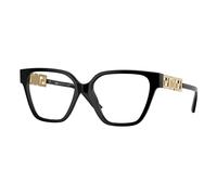 Versace Femme Versace VE3358B GB1 Montures optiques Acétate Noir Géométrique Normale