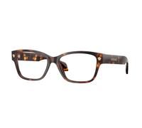Versace Femme Versace VE3392 5539 Montures optiques Acétate Tortue Transparent Cat Eye Normale