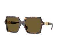 Versace Femme Versace VE4441 108/73 Lunettes de soleil Acétate Tortue Marron Carré Normale
