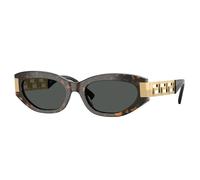 Versace Femme Versace VE4501 552887 Lunettes de soleil Acétate Tortue Gris Cat Eye Normale