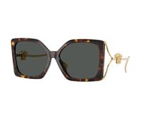 Versace Femme Versace VE4502U 108/87 Lunettes de soleil Injecté Tortue Gris Carré Normale