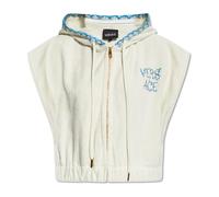 Versace - Gilet à capuche - Femme - Vestes - Blanc - Taille: 38 FR