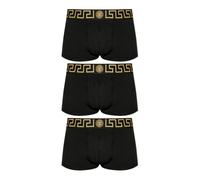 Versace - Greca Border Briefs 3-Pack - Homme - Sous-vêtements - Noir - Taille: S