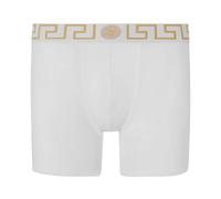 Versace - Greca Border Long Trunks - Homme - Sous-vêtements - Blanc - Taille: L