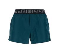 Versace - Greca Border Swim Shorts - Homme - Maillots de bain - Bleu - Taille: XL