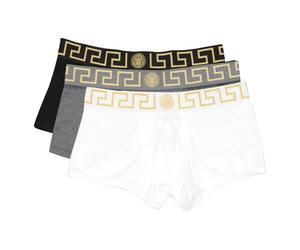 Versace - Greca Border Trunks 3-Pack - Homme - Sous-vêtements - Multicolore - Taille: 2XL