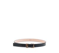 Versace - Greca Goddess Leather Belt 3 cm - Femme - Accessoires - Noir - Taille: 95 CM