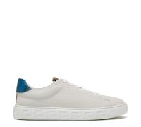 Versace - Greca Leather Baskets - Homme - Chaussures - Blanc - Taille: 42 EU