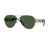 Versace - Greca Lunettes de soleil - Homme - Accessoires - Gris - Taille: 61 MM
