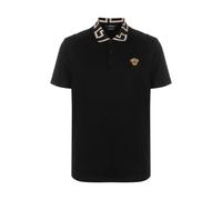 Versace - Greca Polo - Homme - Tops - Noir - Taille: XL
