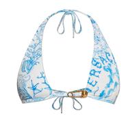 Versace - Haut de bikini - Femme - Maillots de bain - Bleu - Taille: 38 FR