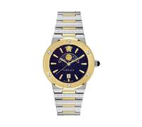 Versace Montre VE7G00223 Greca Logo Phase de lune Quartz 38 mm PVD Or Bleu