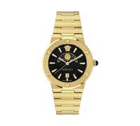 Versace, Homme, Accessoires, Jaune, Taille: ONE Size Greca Logo Moonphase Watch