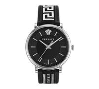 Versace, Homme, Accessoires, Noir, Taille: ONE Size Montre Analogique de Luxe recque