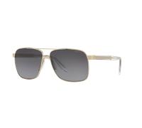 Versace Homme Sunglass VE2174 - Couleur du Monture: Or Pâle, Couleur de Lentille: Gris dégradé Gris clair