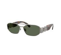 Versace Homme Sunglass VE2287 - Couleur du Monture: Gunmetal, Couleur de Lentille: Vert foncé