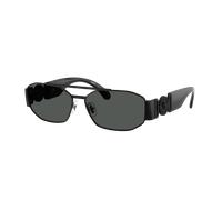 Versace Homme Sunglass VE2287 - Couleur du Monture: Noir mat, Couleur de Lentille: Gris foncé
