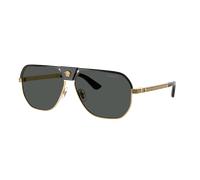 Versace Homme Sunglass VE2294 - Couleur du Monture: Noir, Couleur de Lentille: Gris foncé