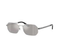 Versace Homme Sunglass VE2297 - Couleur du Monture: Argent, Couleur de Lentille: Gris clair Effet miroir Agent