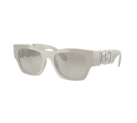 Versace Homme Sunglass VE4479U - Couleur du Monture: Gris, Couleur de Lentille: Argent dégradé effet miroir Gris